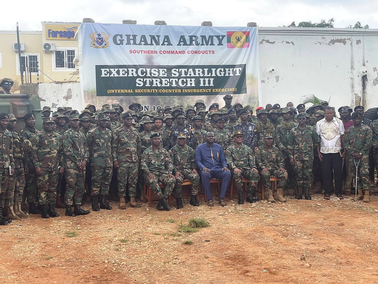 Ghana Army’s Southern Command Conducts Exercise Starlight Stretch III in Nkwanta South